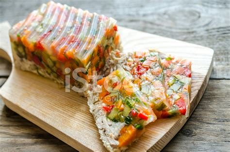 Chicken Galantine With Vegetables Stock Photo | Royalty-Free | FreeImages