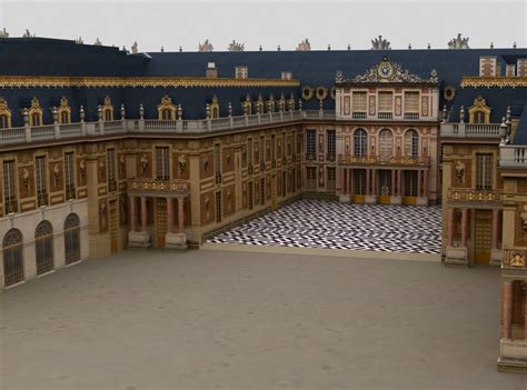 Versailles Palace France 3D Model by nur alam on Dribbble