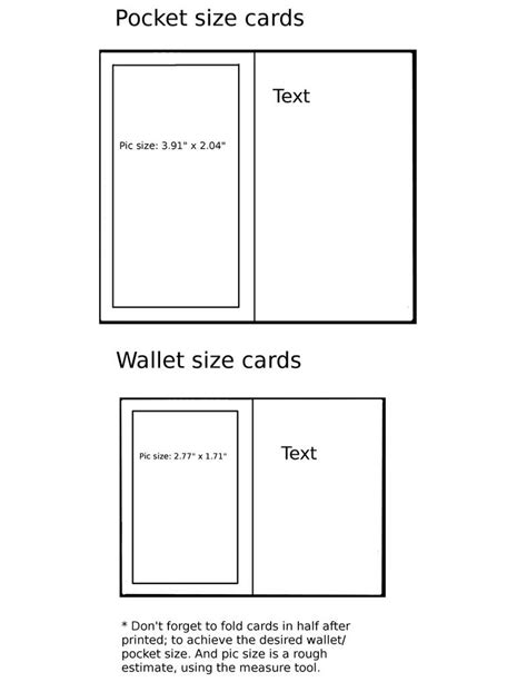 Wallet Size Photo Template Free