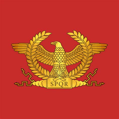 Roman Empire Flag Eagle