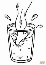 Glass Of Water coloring Page  Free Printable Coloring Pages sketch template