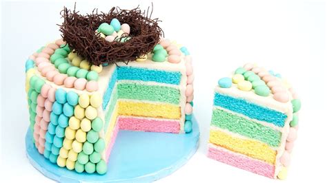 Cadbury Mini Eggs Cake (Chocolate Easter Egg Cake) from Cupcakes and Cardio - YouTube