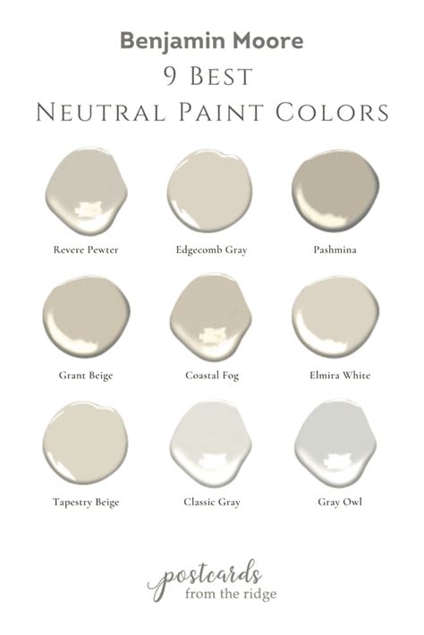 the best neutral paint colors for walls and floors in this postcard, you'll be able to see them ...