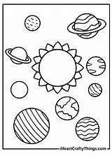 Solar System And Coloring Pages sketch template