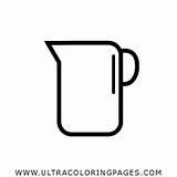Jug Coloring Page  Ultra Coloring Pages sketch template