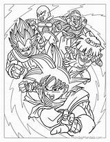 Dragon Ball Z Frieza Coloring Pages sketch template