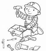 Carpenter Coloring Pages  Best For Kids sketch template