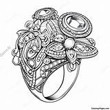 Jewelry Coloring Page  Pagescom sketch template