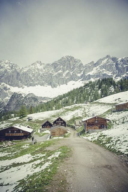 Dachstein Mountains Alps - Free photo on Pixabay