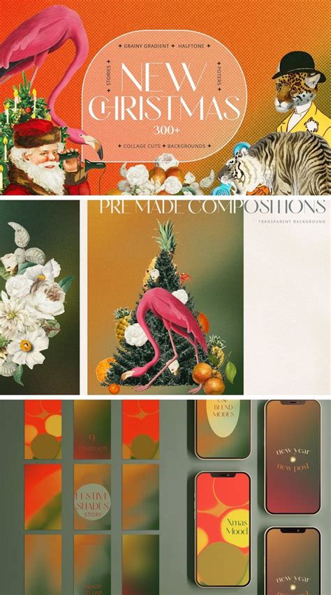 Christmas New Gradients Collage | Gradient color design, Photoshop ...