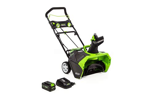 Best Buy: Greenworks 20 in. 40-Volt Cordless Brushless Snow Blower (6 ...