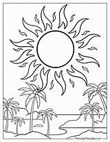 20 Sun Coloring Pages Free PDF Printables sketch template