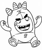 Oddbods Coloring Pages  Free Printable For Kids sketch template