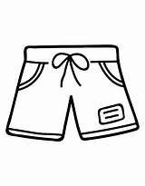 Shorts For Kids Coloring Page  Coloringuscom sketch template