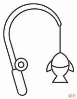Fishing Pole coloring Page  Free Printable Coloring Pages sketch template