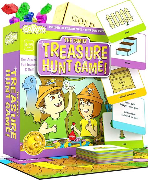 Buy Gotrovo Treasure Hunt Game for Kids - Fun Scavenger Hunt for Kids - Indoor and Outdoor Games ...