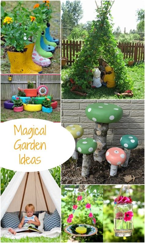 Magical Garden Inspiration. Great DIY Garden Ideas! - Emma Owl