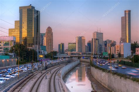 Tel Aviv Skyline — Stock Photo © sepavone #9400725