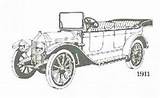 1911 Chevrolet Classic Coloring Book Page  GM Authority sketch template