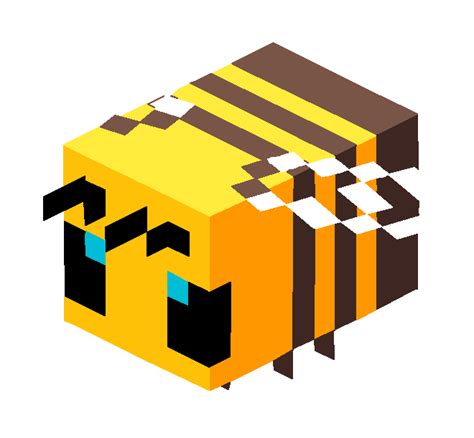 Minecraft Bee Transparent