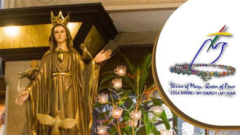 Mass Schedule | EDSA Shrine - Shrine Of Mary, Queen Of Peace, Our Lady ...