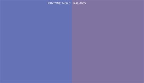 Convert Pantone 7456 C to RAL (RAL Classic)
