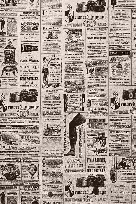 Printable Vintage Newspaper