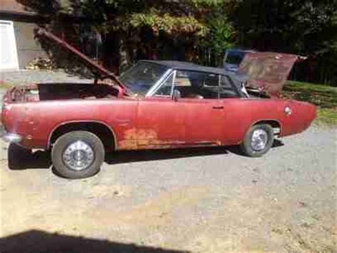 Buy used 68 Barracuda Convertible with parts in Berkeley Springs, West ...