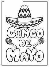 Cinco De Mayo Coloring Pages sketch template