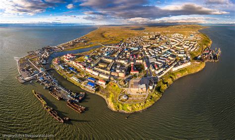 Anadyr – the view from above · Russia Travel Blog