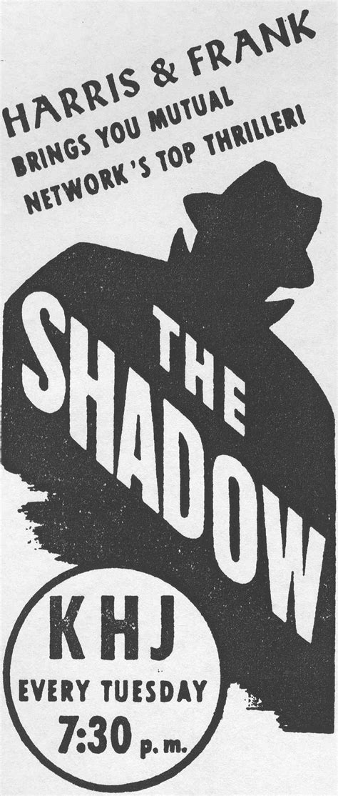 The Shadow radio program old time radio | Old time radio, Radio, Golden age of radio