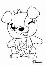 Hatchimals Coloring Page  BubaKidscom sketch template
