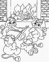 Popples Coloring Page sketch template