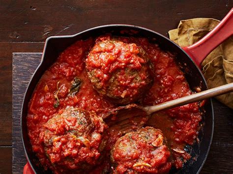 Jumbo Cheesy Italian Meatballs Recipe | Food Network Kitchen | Food Network