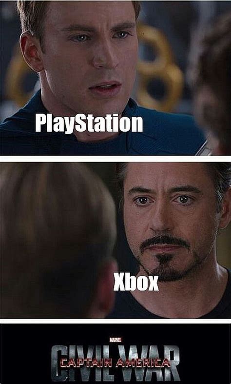 Console Wars: 15 Xbox Vs. PlayStation Memes