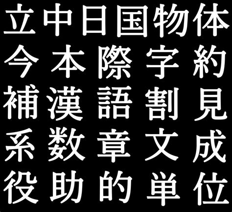 Lettres kanji japonais de vecteur 169554 Art vectoriel chez Vecteezy