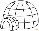 Igloo coloring Page  Free Printable Coloring Pages sketch template