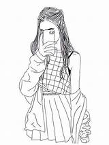 Hipster Girl Coloring Pages At GetColoringscom  Free Printable sketch template