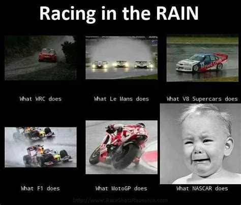 U NEED BALLS TO RIDE IN THE RAIN | Racing, Racing quotes, Running in ...