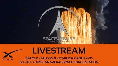 SpaceX Starlink Group 6-35 Launch - The Happening World - Scanalyst