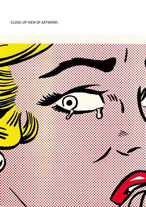 60s Pop Art. Roy Lichtenstein Crying Girl 1963. Print With - Etsy