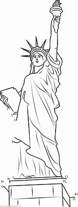 Statue Of Liberty Coloring Sheet Sketch Page sketch template