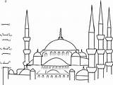 Hagia Sophia 6 sketch template