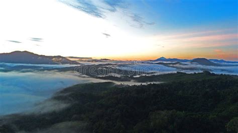 Sunrise at Ranau Sabah stock image. Image of cloud, skies - 91054055