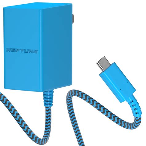 Neptune Premium Gaming Charger - Blue - Compatible with Nintendo Switch/Switch Lite/Switch OLED ...