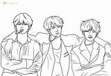 Bts Coloring Pages Printable sketch template