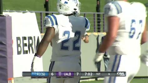 Highlights of CCSU Football at UAlbany - YouTube