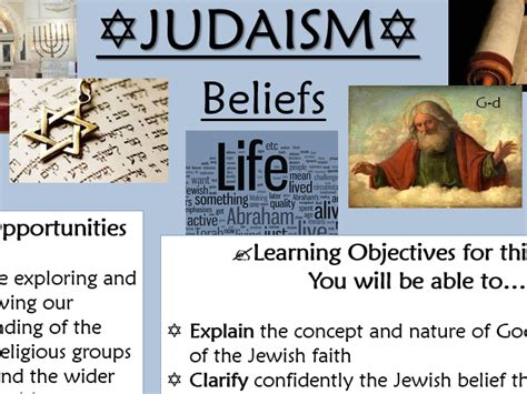 RE GCSE AQA Judaism Beliefs - L1 Intro and the Nature of God part 1 ...