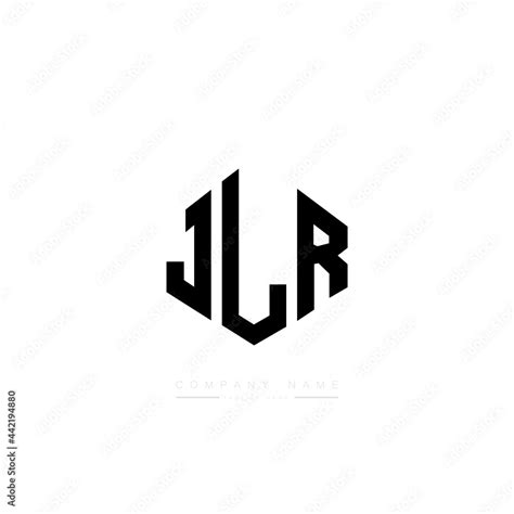 JLR letter logo design with polygon shape. JLR polygon logo monogram. JLR cube logo design. JLR ...