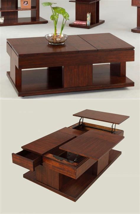 33 Beautiful Lift-Top Coffee Tables To Help You Declutter and Multi-Task | Cool coffee tables ...
